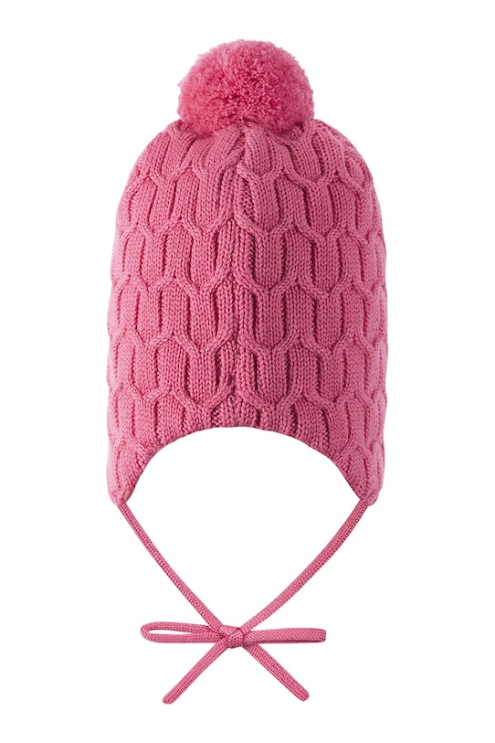 Мальчик Детская хлопковая шапочка Reima Nunavut 5300065B.9BYA розовый