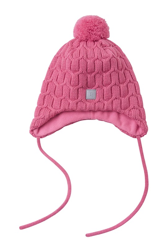 Детская хлопковая шапочка Reima Nunavut розовый 5300065B.9BYA