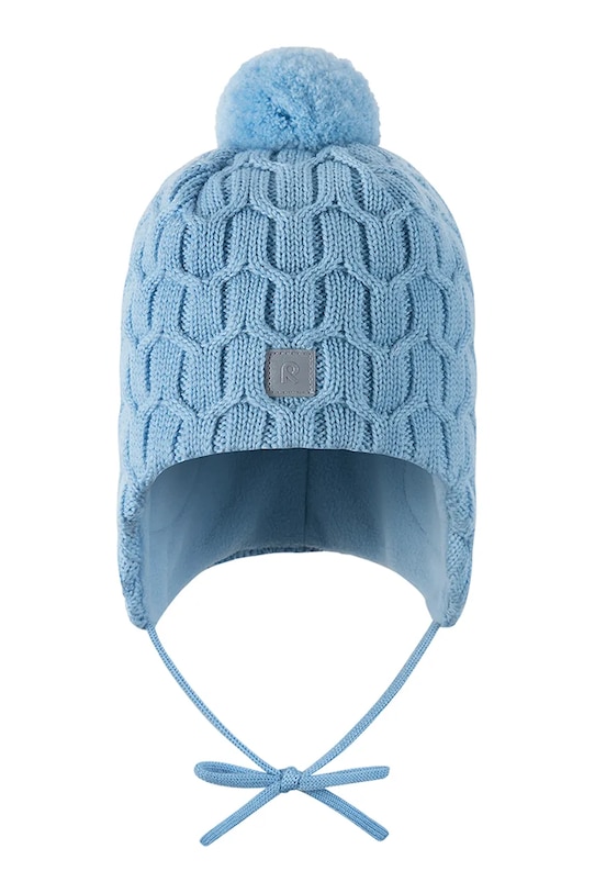 Chłopiec Reima czapka wełniana dziecięca Nunavut 5300065B.9BYA niebieski