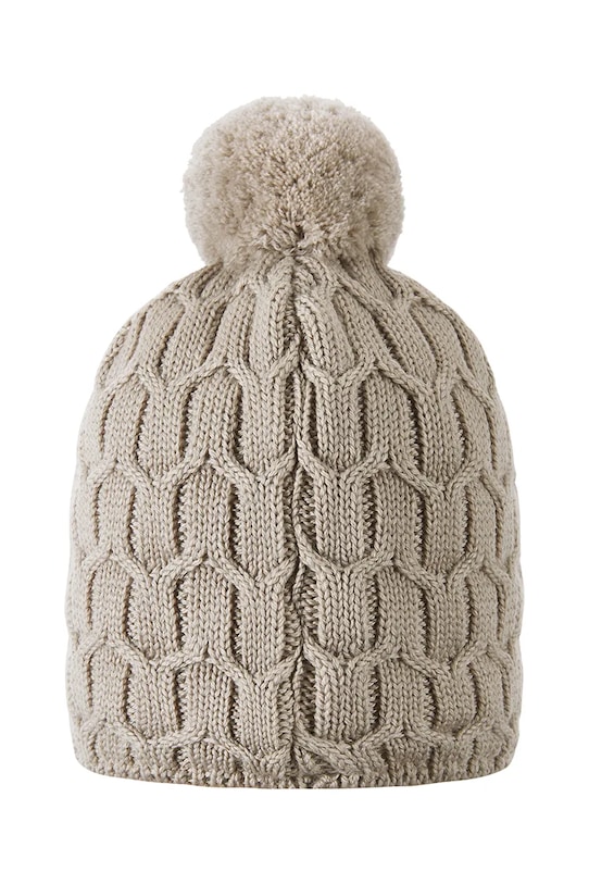 Reima czapka wełniana dziecięca Nyksund 5300066B.9BYA beżowy AW25