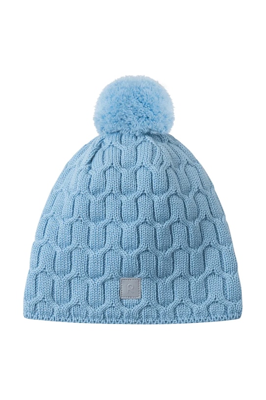 Дитяча вовняна шапка Reima Nyksund 5300066B.9BYA блакитний AW25