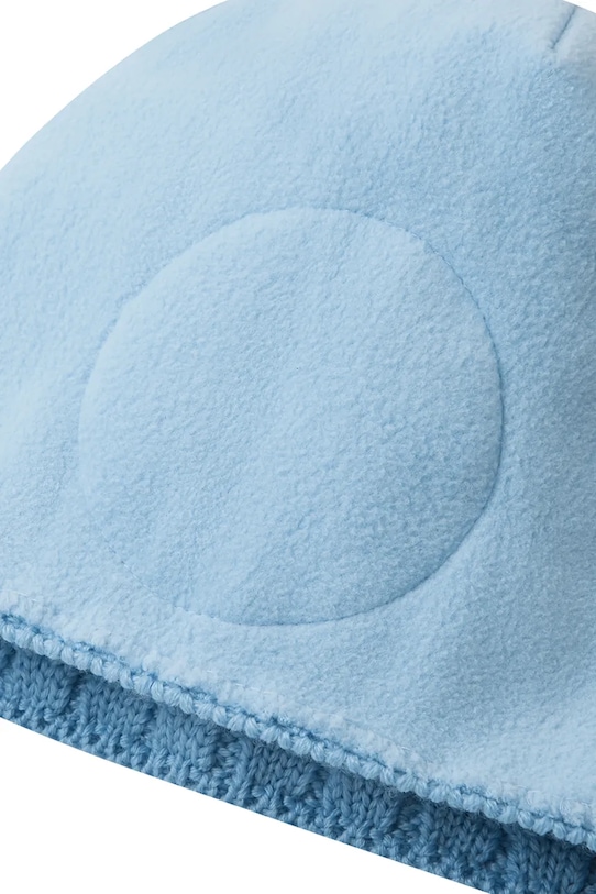 Дитяча вовняна шапка Reima Nyksund блакитний 5300066B.9BYA