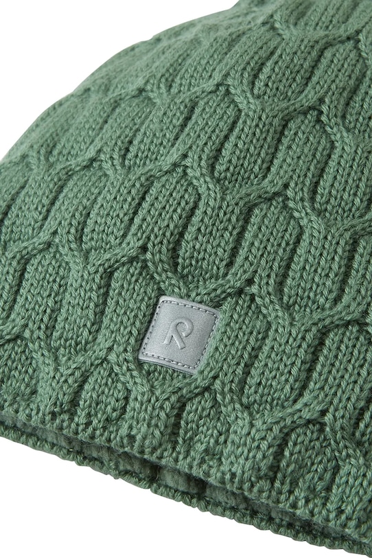 Reima czapka wełniana dziecięca Nyksund zielony 5300066B.9BYA