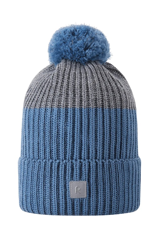 Reima czapka z dodatkiem wełny dziecięca Pilke średniej grubości niebieski 5300085C.9BYA
