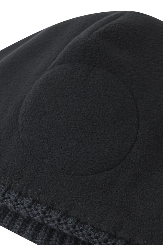 Reima czapka z dodatkiem wełny dziecięca Pilke 5300085C.9BYA czarny
