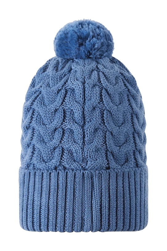 Reima czapka z dodatkiem wełny dziecięca Routii 5300088C.9BYA niebieski AW25