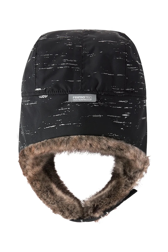 Chłopiec Reima czapka dziecięca Ilves 5300111C.9BYA czarny