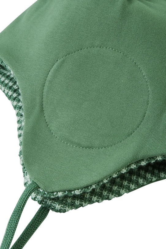 Reima czapka wełniana dziecięca Kuuru zielony 5300215B.9BYA