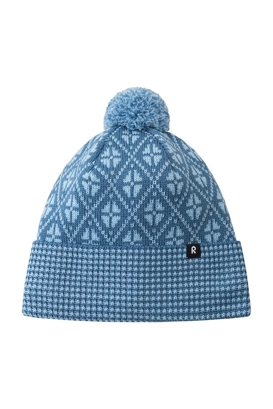 Reima czapka wełniana dziecięca Kuurassa 5300216B.9BYA niebieski AW25