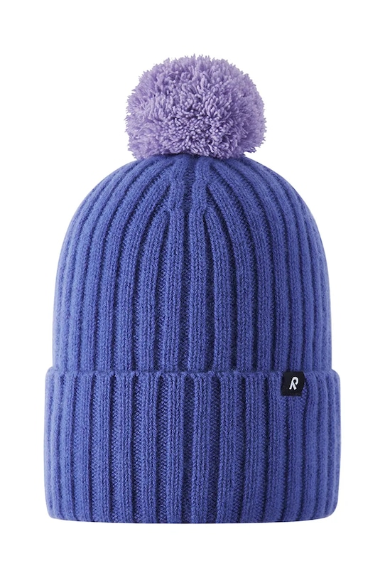 Reima czapka z dodatkiem wełny dziecięca Topsu 5300227B.9BYA fioletowy AW25