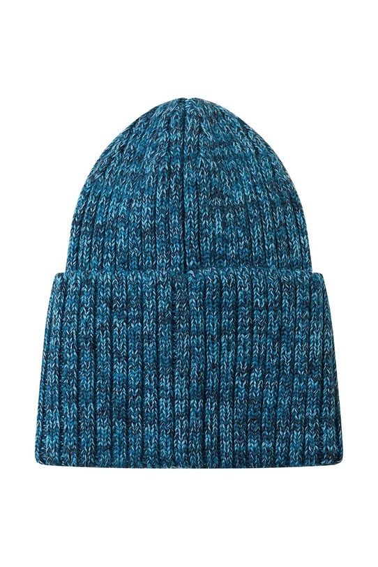 Reima czapka z dodatkiem wełny dziecięca Villaisa turkusowy 5300282B.9BYA