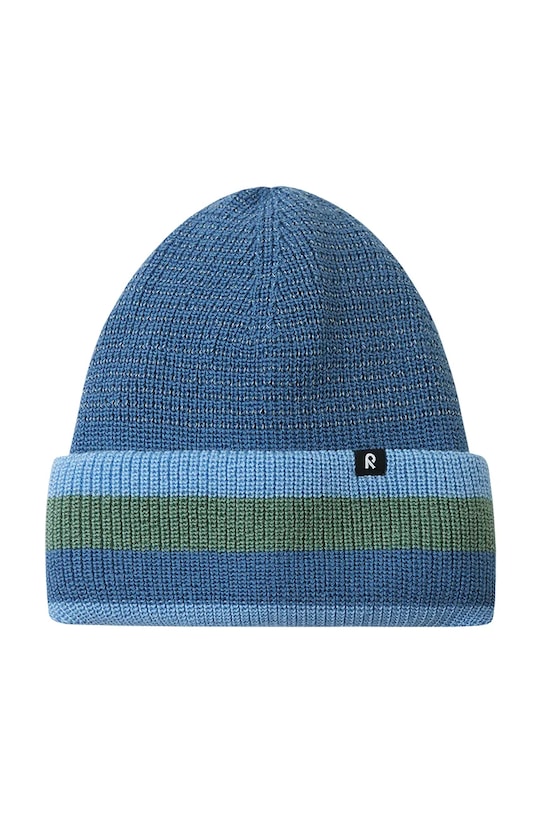 Reima czapka z dodatkiem wełny dziecięca Hiippa 5300319A.9BYA niebieski AW25