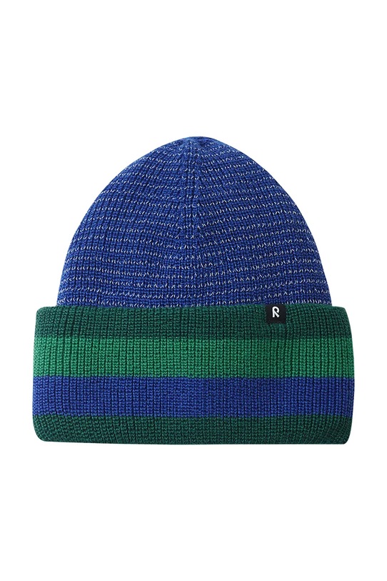 Reima czapka z dodatkiem wełny dziecięca Hiippa 5300319A.9BYA granatowy AW25