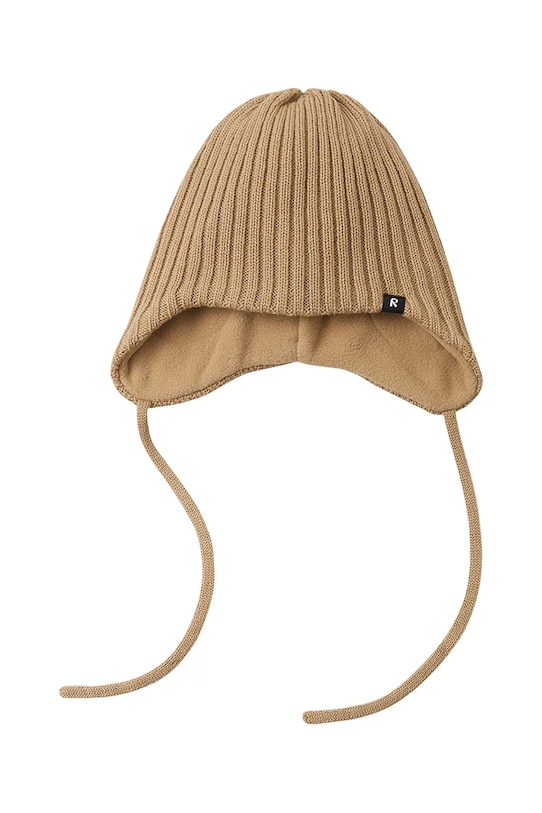 Reima czapka wełniana dziecięca Myssytys brązowy 5300324A.9BYA