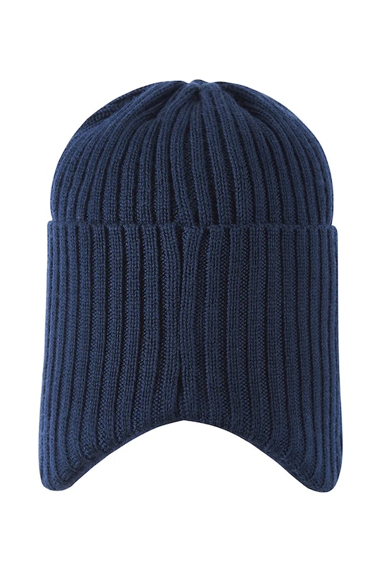 Chłopiec Reima czapka wełniana dziecięca Mystinen 5300325A.9BYA granatowy