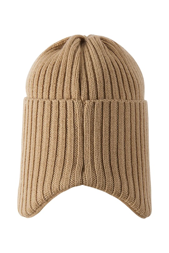 Reima czapka wełniana dziecięca Mystinen brązowy 5300325A.9BYA