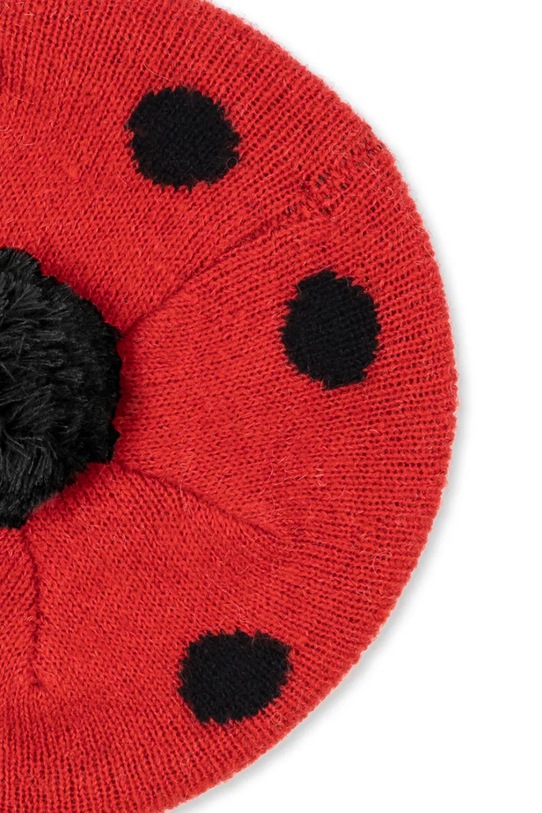 Băieți Konges Sløjd căciulă LADYBUG BERET KS103494.9BYA rosu