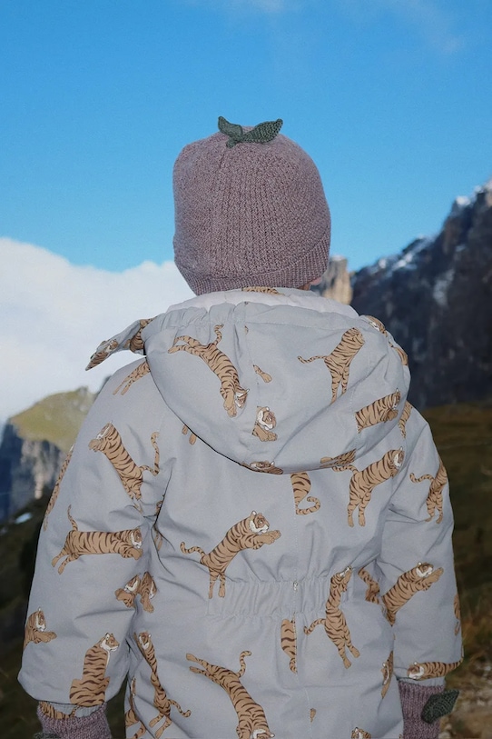 Konges Sløjd czapka dziecięca FRUITY BEANIE zielony KS103466.9BYA