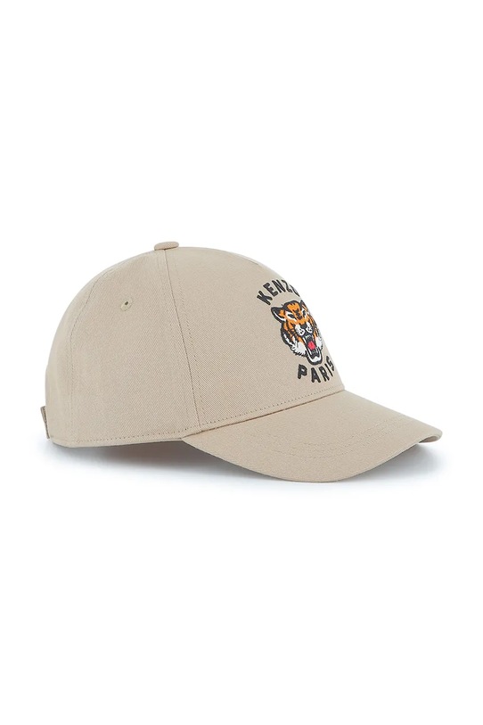 Chłopiec Kenzo Kids czapka z daszkiem bawełniana dziecięca K61212.52 beżowy