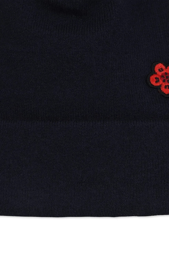 Chłopiec Kenzo Kids czapka z domieszką wełny dziecięca K61215.52.54 granatowy