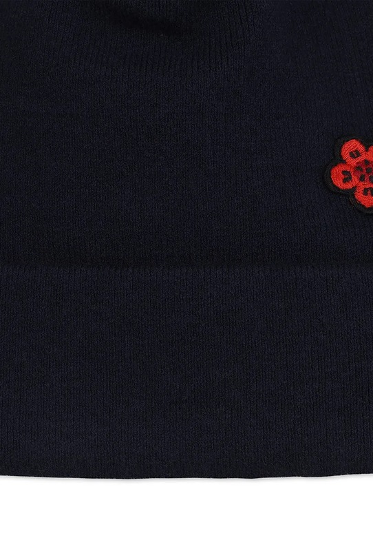 Chłopiec Kenzo Kids czapka z domieszką wełny dziecięca K61215.54.56 granatowy