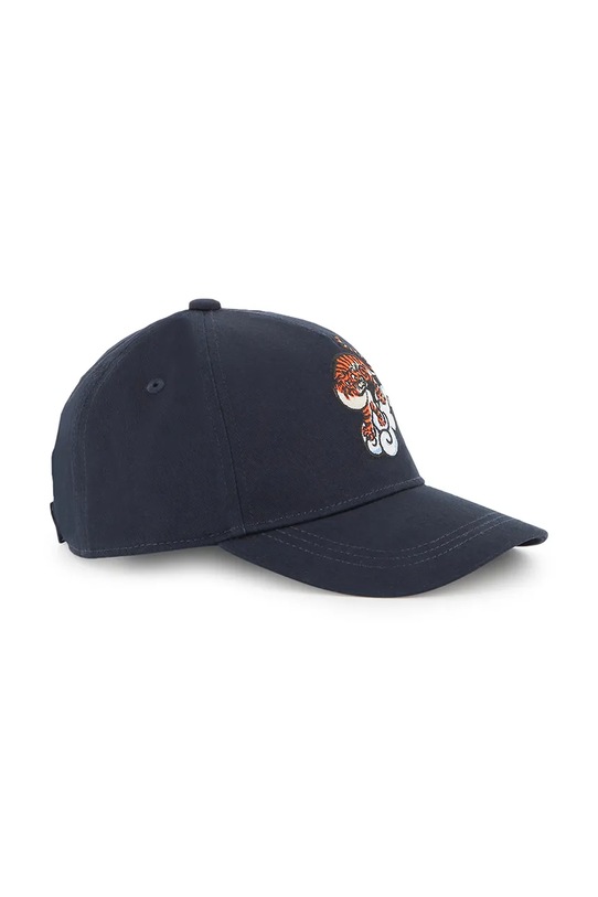 Chłopiec Kenzo Kids czapka z daszkiem bawełniana dziecięca K61218.54.56 granatowy