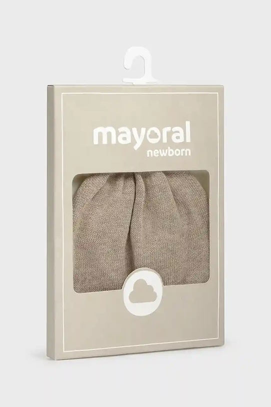 Αγορίστικα Σκούφος μωρού Mayoral Newborn 9936.1E.Newborn.9BYA καφέ