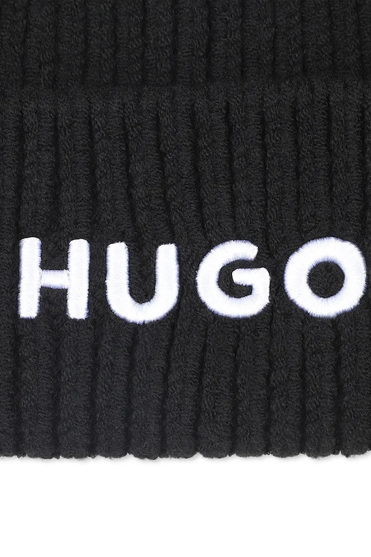 Chlapec Detská čiapka HUGO G00545.56.58 čierna