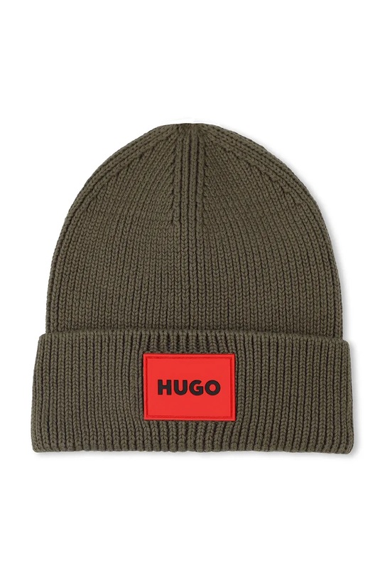 HUGO czapka dziecięca aplikacja zielony G00561.54.56