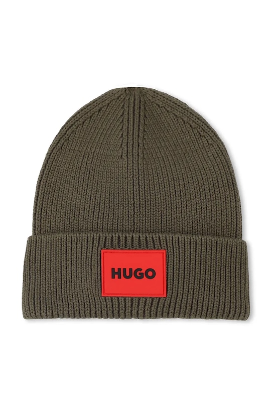 HUGO czapka dziecięca aplikacja zielony G00561.54.56