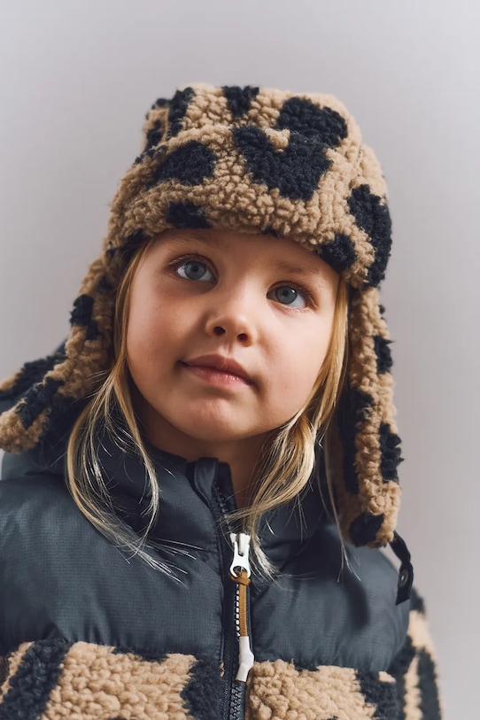 Liewood czapka dziecięca Bravo Pile Hat pozostałe brązowy LW18673.9BYA