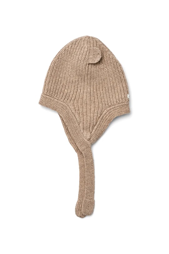 Băieți Liewood șapcă de lână pentru copii Aviana Baby Bonnet LW19415.9BYA bej