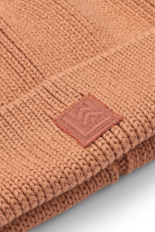 Chłopiec Liewood czapka bawełniana dziecięca Gina Beanie LW20105.9BYA pomarańczowy