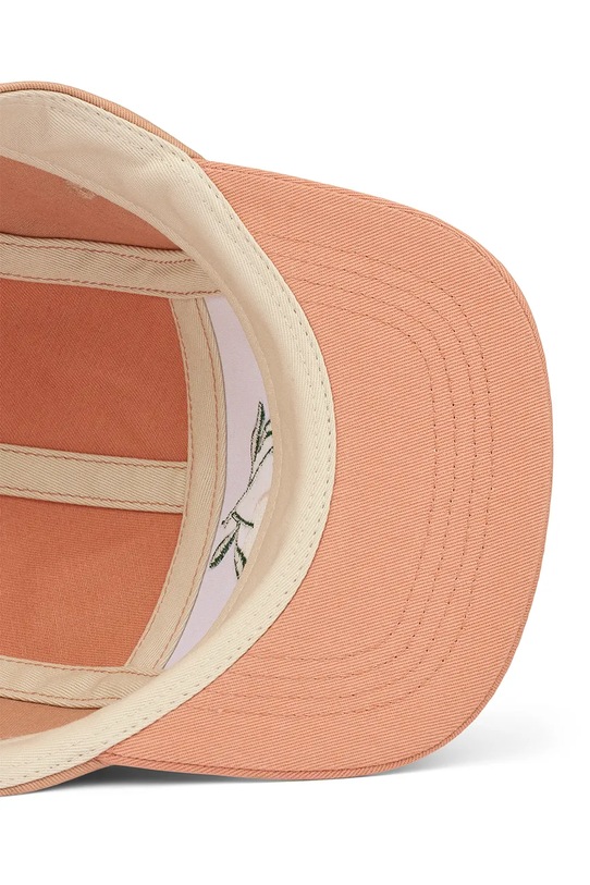 Deklice Otroška bombažna bejzbolska kapa Liewood Rory Printed Cap LW20388.9BYA oranžna