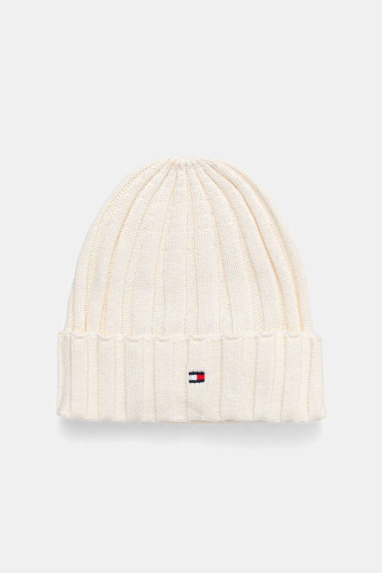 Tommy Hilfiger czapka bawełniana dziecięca bawełna beżowy AU0AU02004.9BYA