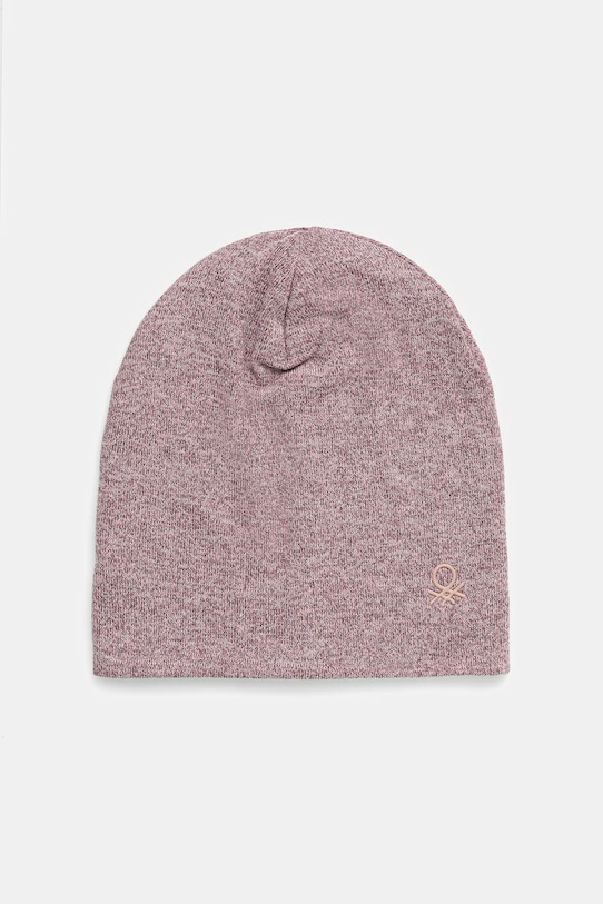 Детская шапка United Colors of Benetton меланж розовый 65JVCA02P.G.seasonal