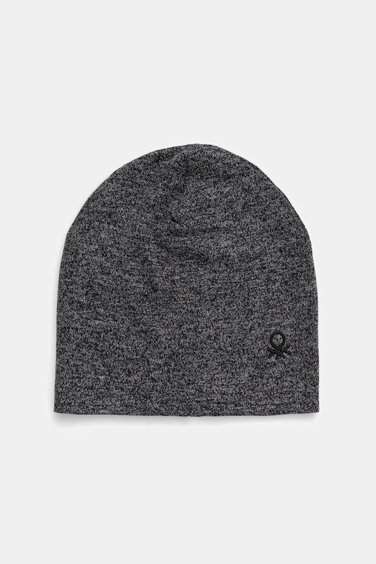 United Colors of Benetton căciulă copii melanj negru 65JVCA02P.G.seasonal