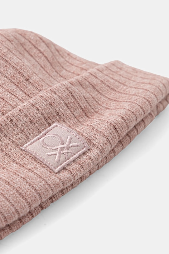 Detská čiapka United Colors of Benetton 6FEECA027.G.Season.9BYA ružová AW25