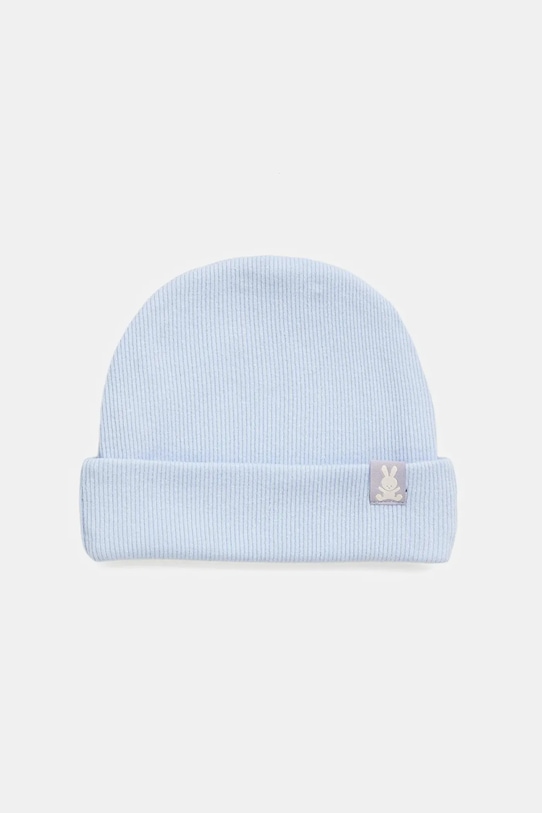 Čiapka pre bábätká United Colors of Benetton stredne hrubá modrá 6TTYAA00Z.W.seasonal