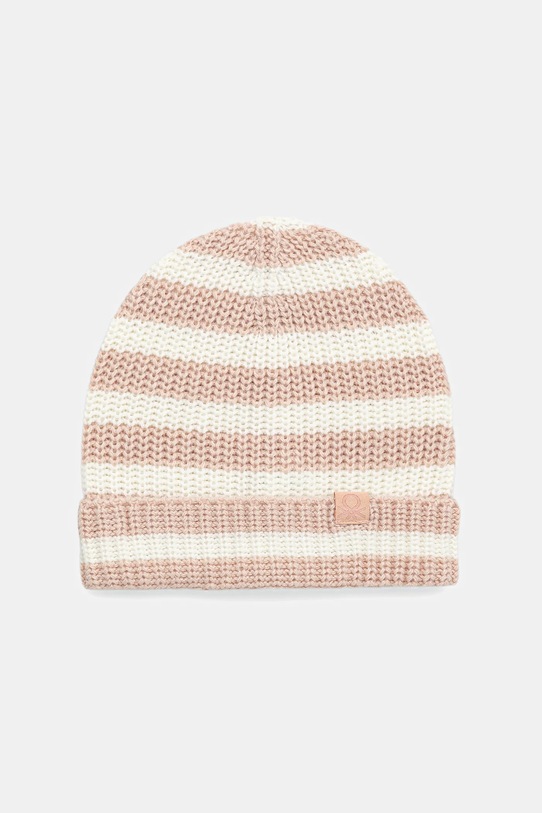 United Colors of Benetton czapka dziecięca pozostałe beżowy 1370HA00C.P.seasonal