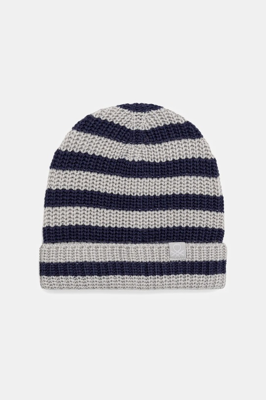 United Colors of Benetton czapka dziecięca pozostałe szary 1370HA00C.P.seasonal