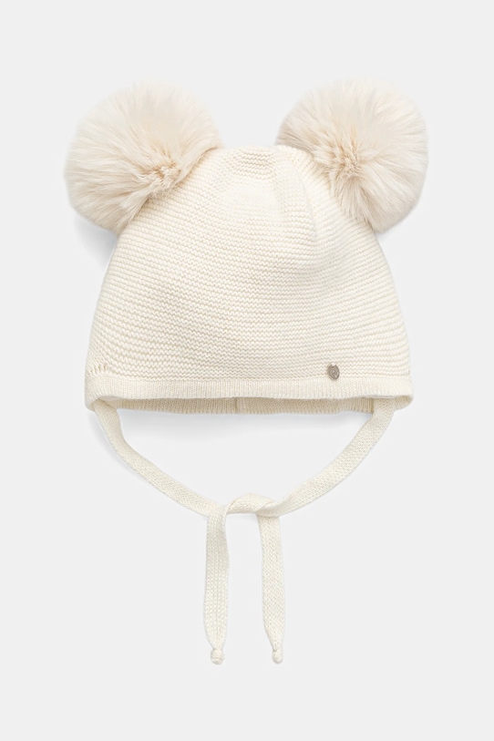 Detská vlnená čiapka Jamiks BERIT IIA tenká krémová BERIT.IIA.Na.g.JZI024.K