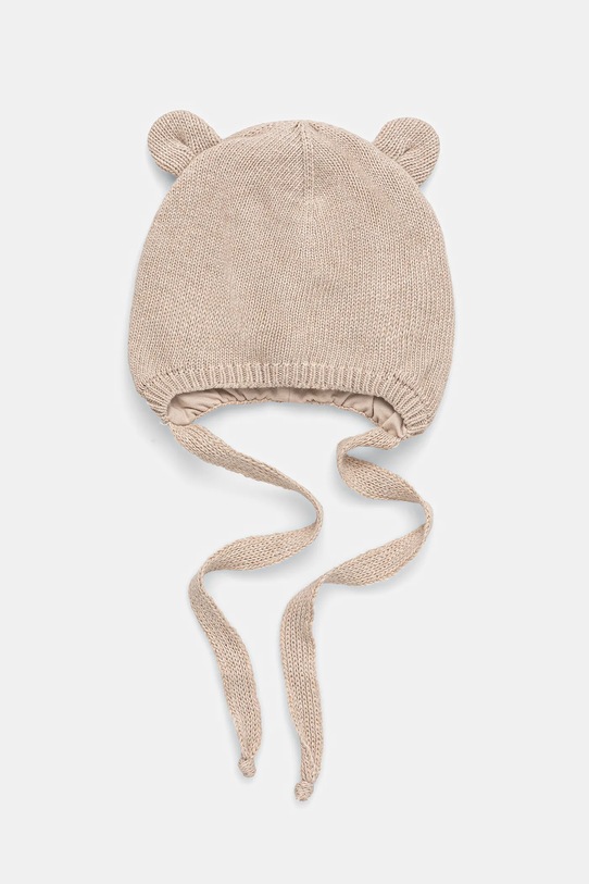 Σκουφάκι από μαλλί για βρέφη Jamiks EFRAN λεπτό μπεζ EFRAN.Nakr.glo.JZI032.K