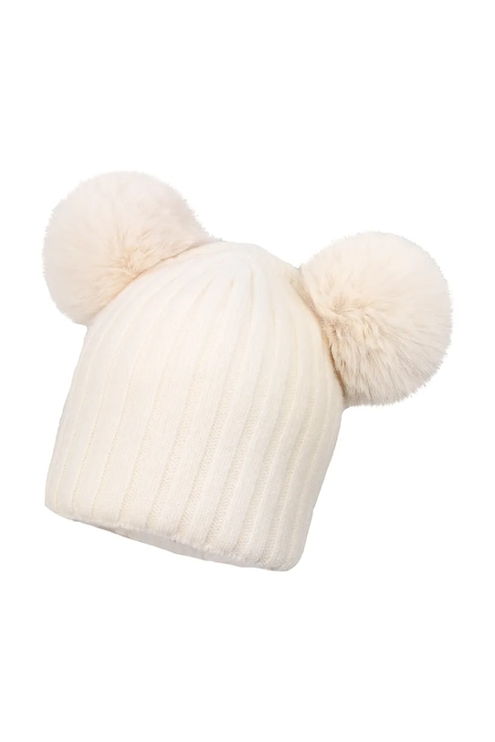 Jamiks czapka dziecięca z dodatkiem wełny HANDI IIA średniej grubości beżowy HANDI.me.IIA.N.JZI208.K