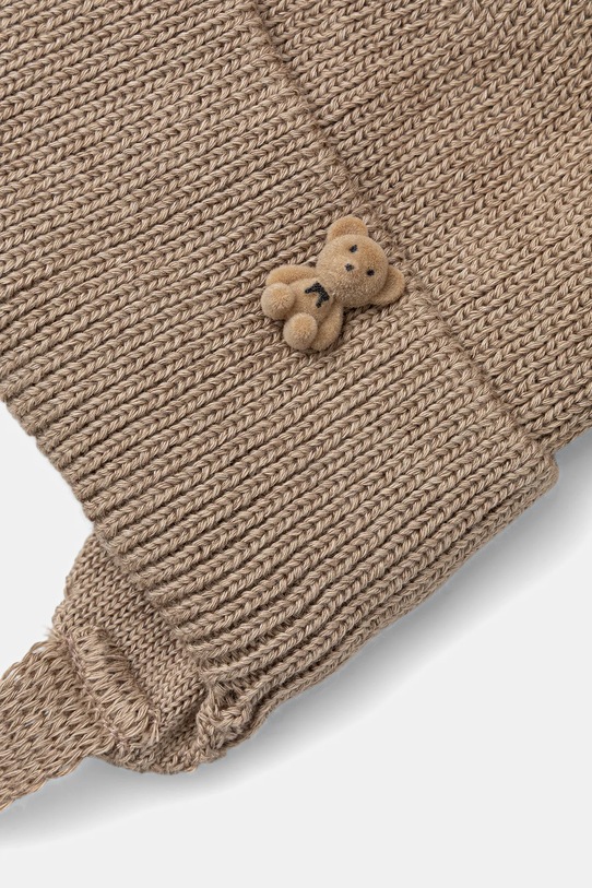 Jamiks czapka dziecięca JEAN IIA JEAN.ba.IIA.Na.JZI206.K beżowy AW25