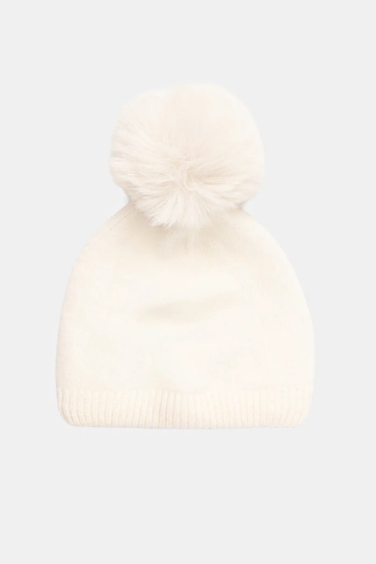 Detská vlnená čiapka Jamiks MADS II tenká krémová MADS.me.II.Nak.JZI148.K