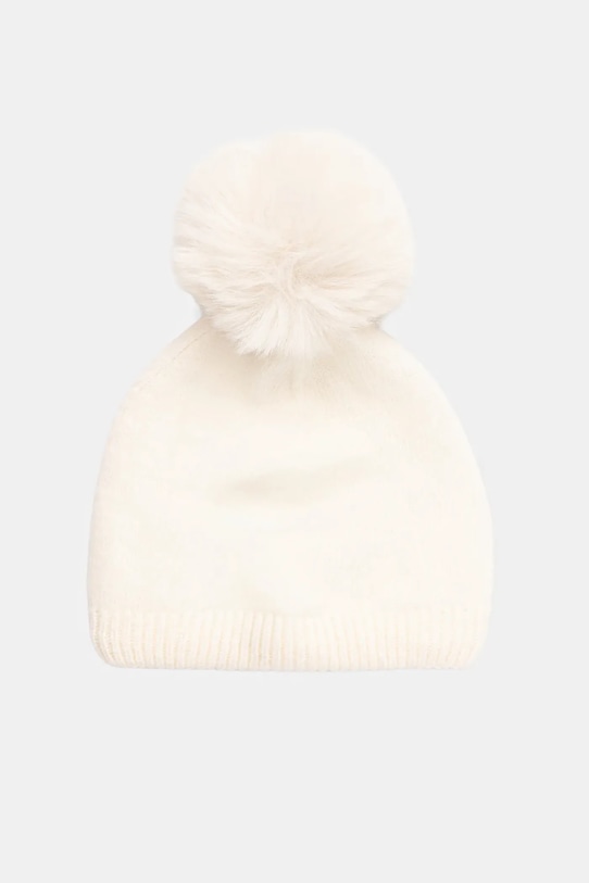 Detská vlnená čiapka Jamiks MADS II tenká krémová MADS.me.II.Nak.JZI148.K