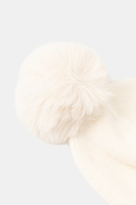 Detská vlnená čiapka Jamiks MADS II MADS.me.II.Nak.JZI148.K krémová AW25