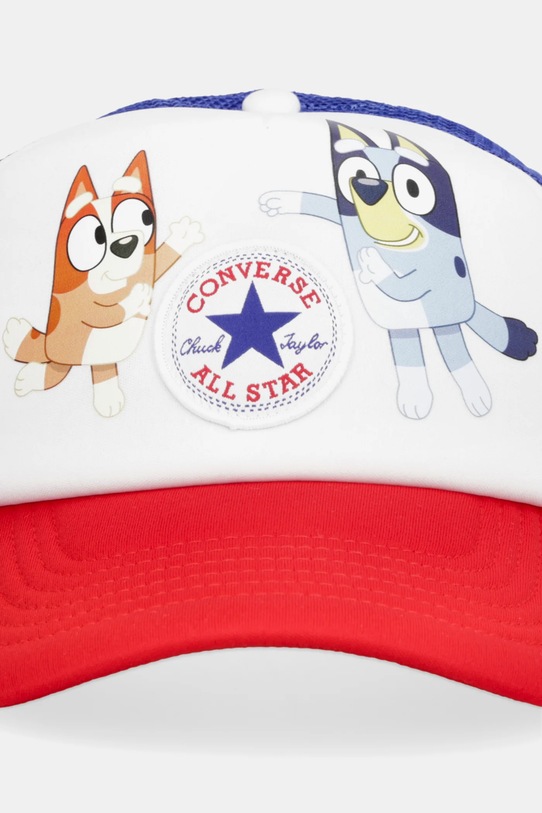 Converse czapka z daszkiem dziecięca MA5723 biały AW25