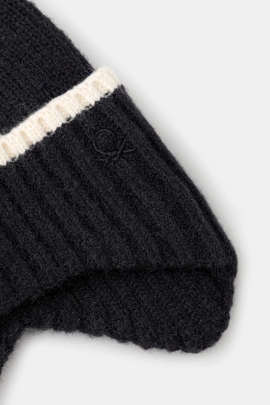 United Colors of Benetton czapka dziecięca 6N1KGA01N.P.Seasonal granatowy AW25